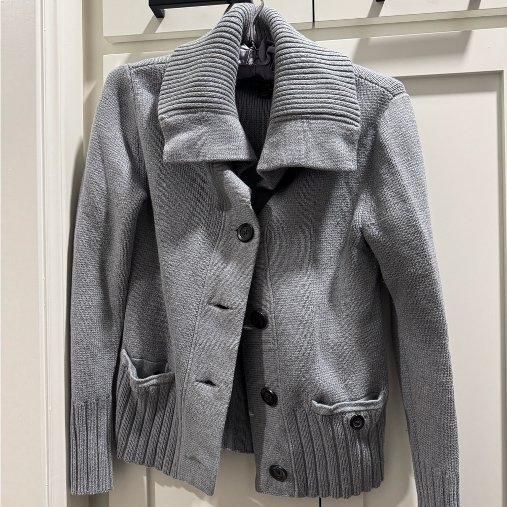 Banana sweater jacket grey